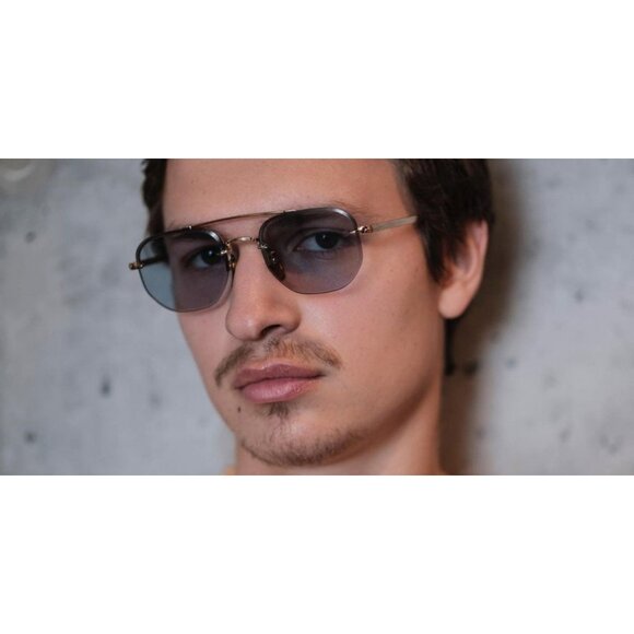 New DAVID BECKHAM Gold Square DB 1078/S IDAQZ Sunglasses Women - Picture 4 of 6